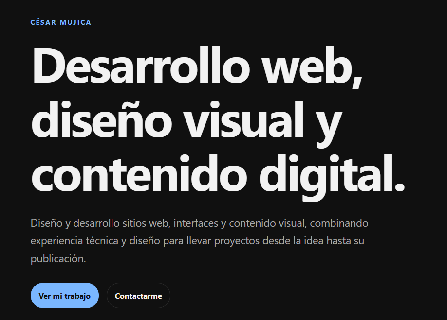Captura del proyecto Cemujik